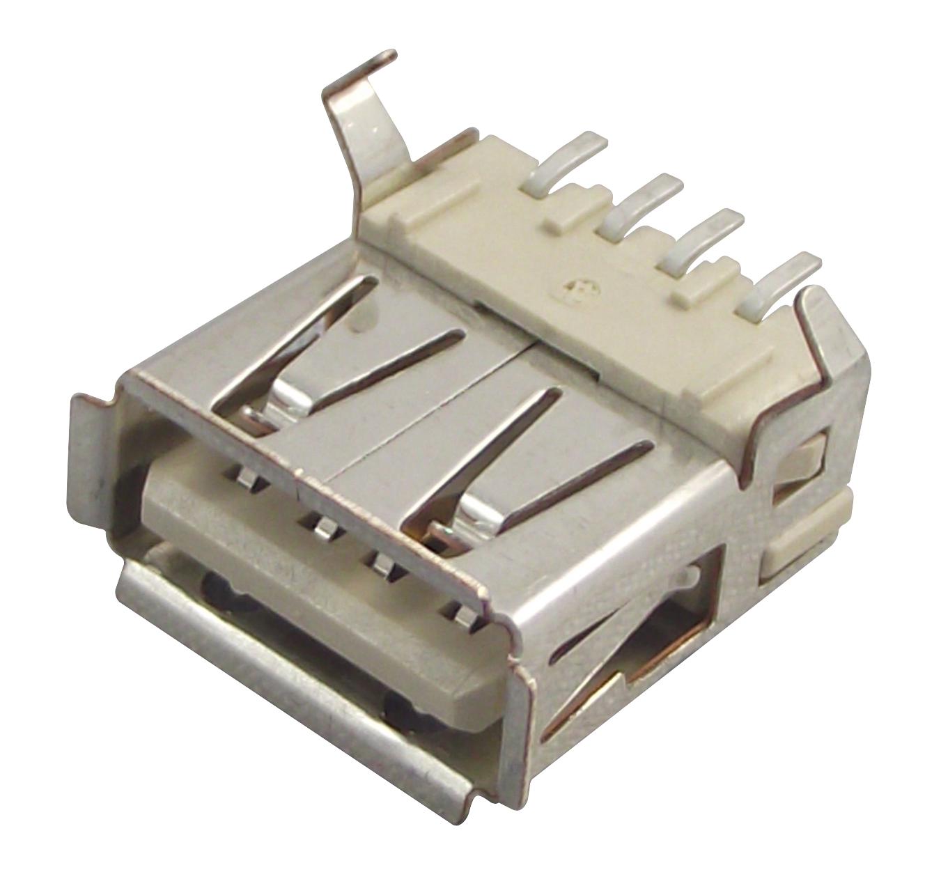 292303-7 USB, 2.0 TYPE A, RECEPTACLE, TH AMP - TE CONNECTIVITY