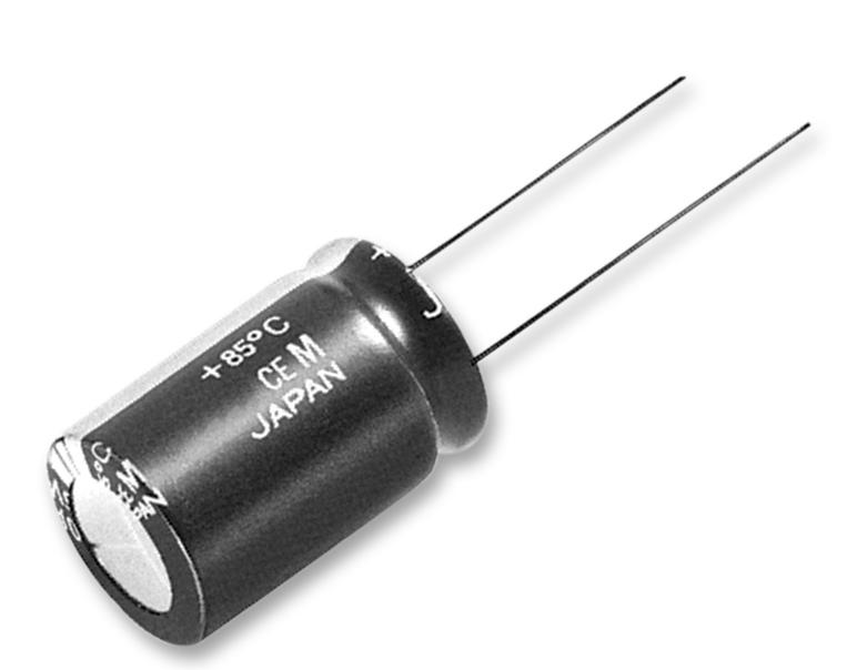 ECA1JAM221X CAP, 220µF, 63V, 20% PANASONIC