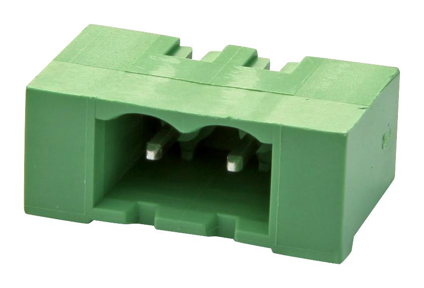 MSTBVA 2,5/ 2-G-5,08-LR TERMINAL BLOCK, HEADER, 2POS, TH PHOENIX CONTACT