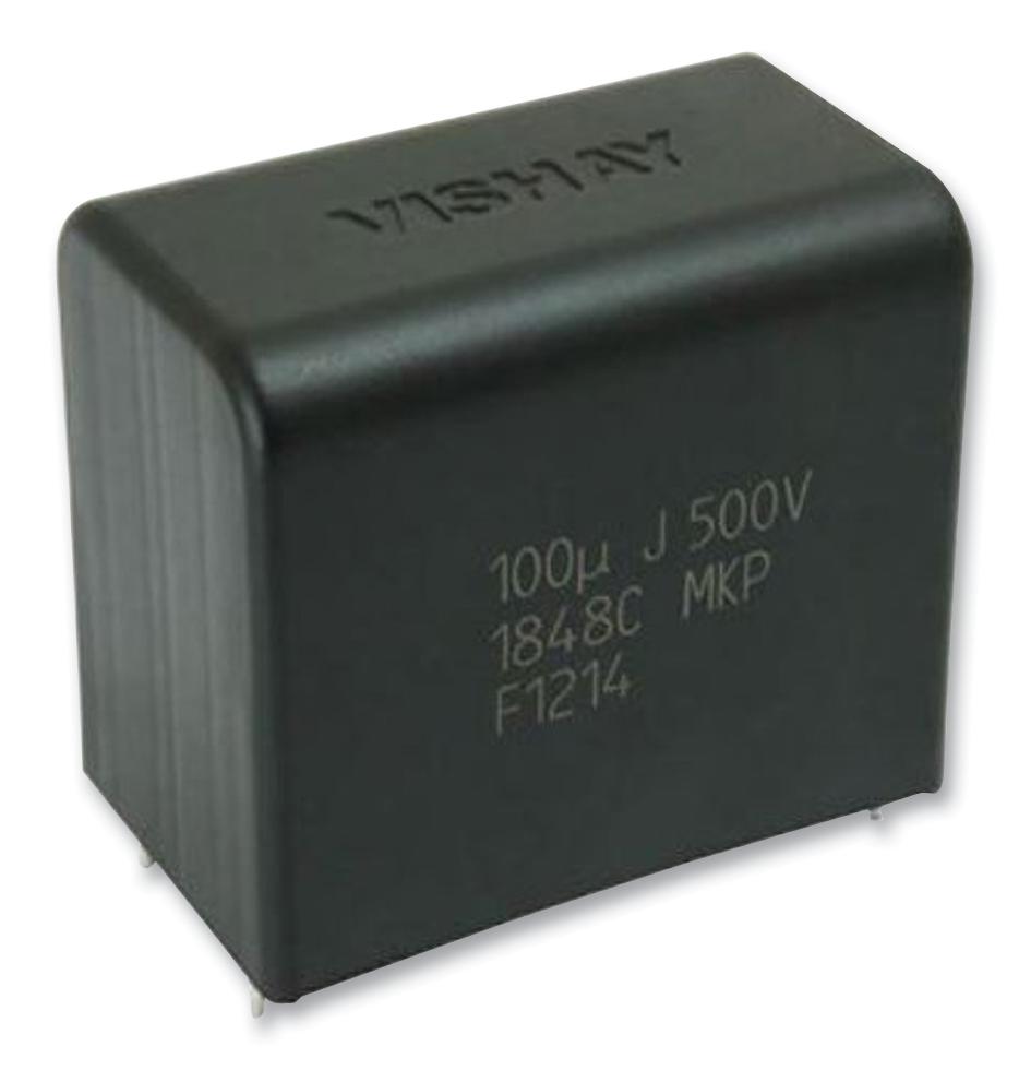 MKP1848C61050JK2 CAP, 10µF, 500V, 5%, PP VISHAY