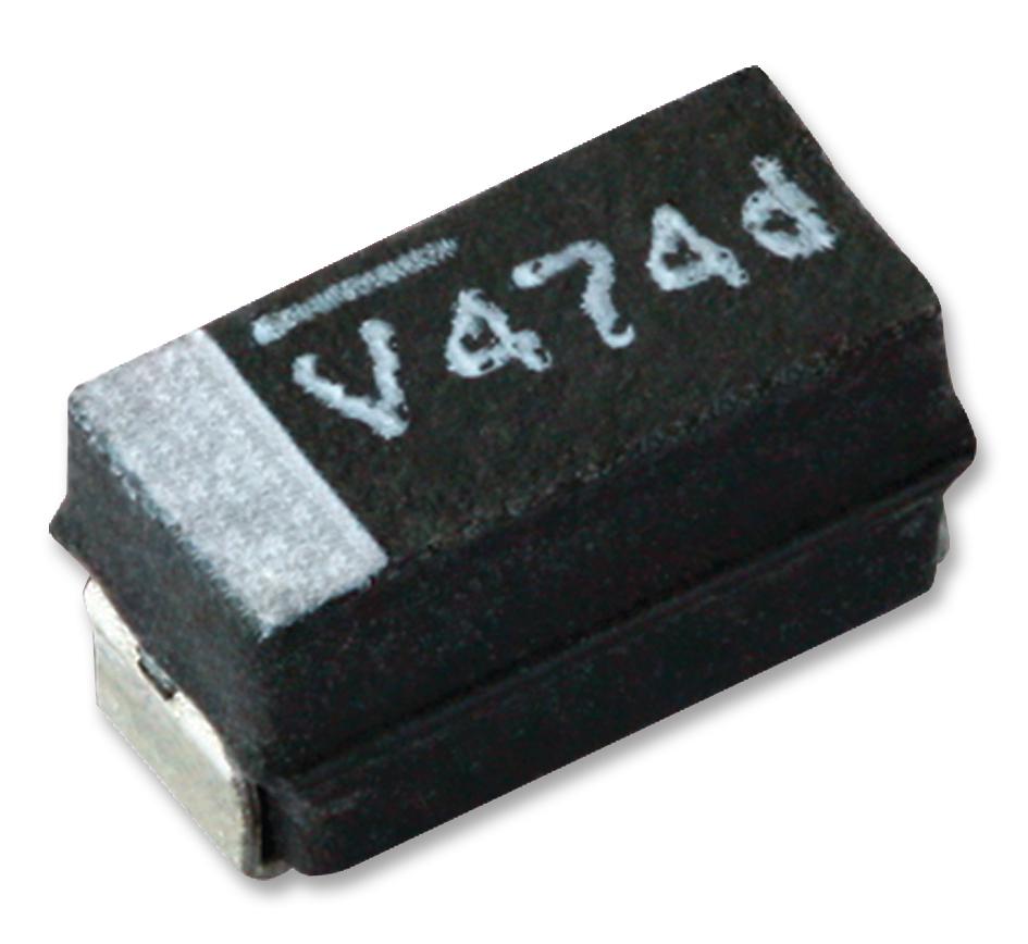 TL3C106K025C0450 CAP, 10µF, 25V, 10% VISHAY