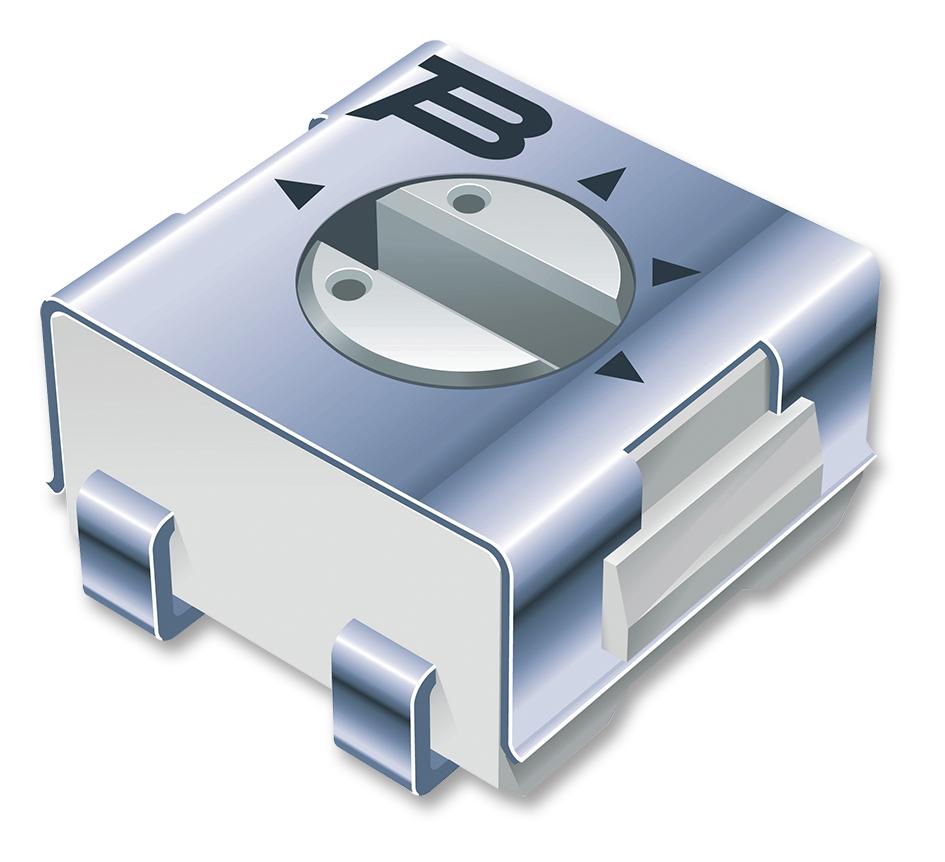 3314J-2-504E TRIMMER, POT, 500KOHM, 20%, 1TURN, SMD BOURNS