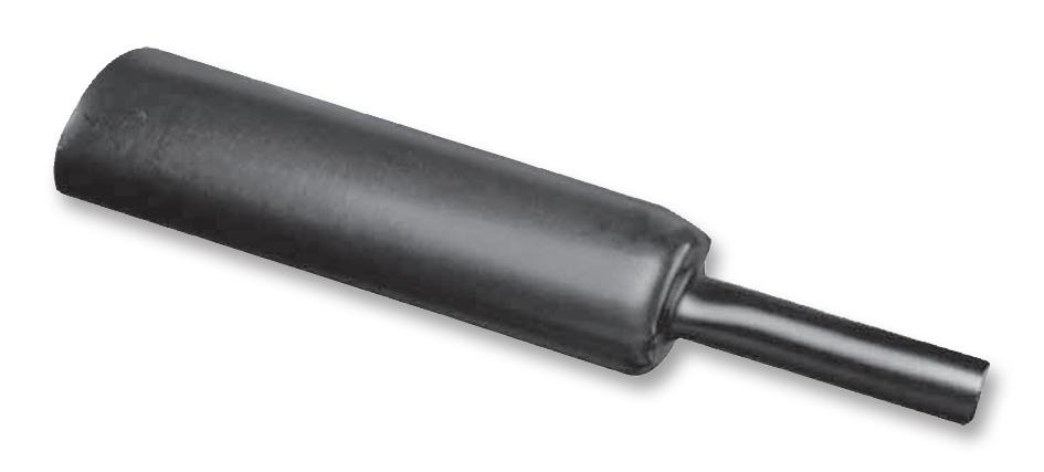 RMW-10/3-1200/ADH-0 HEAT SHRINK, 10MM, BLACK, 1.2M TE CONNECTIVITY