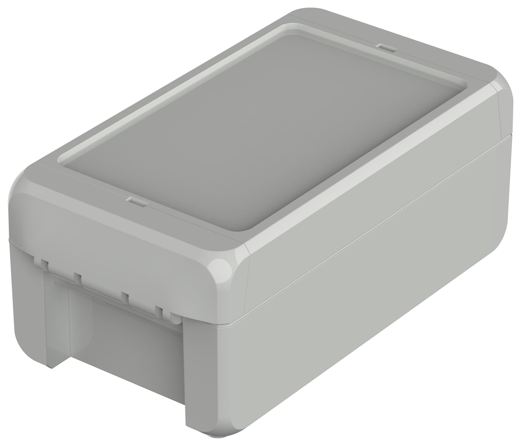 B 140806 ABS LIGHT GREY ENCLOSURE, ABS, LIGHT GREY BOPLA