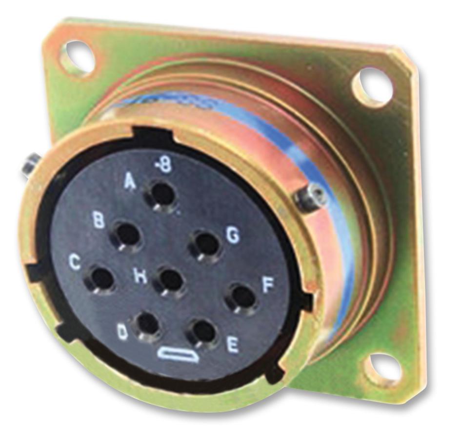 TVP02ZN-9-35PC CIRCULAR CONNECTOR, RCPT, 9-35, PANEL AMPHENOL LTD