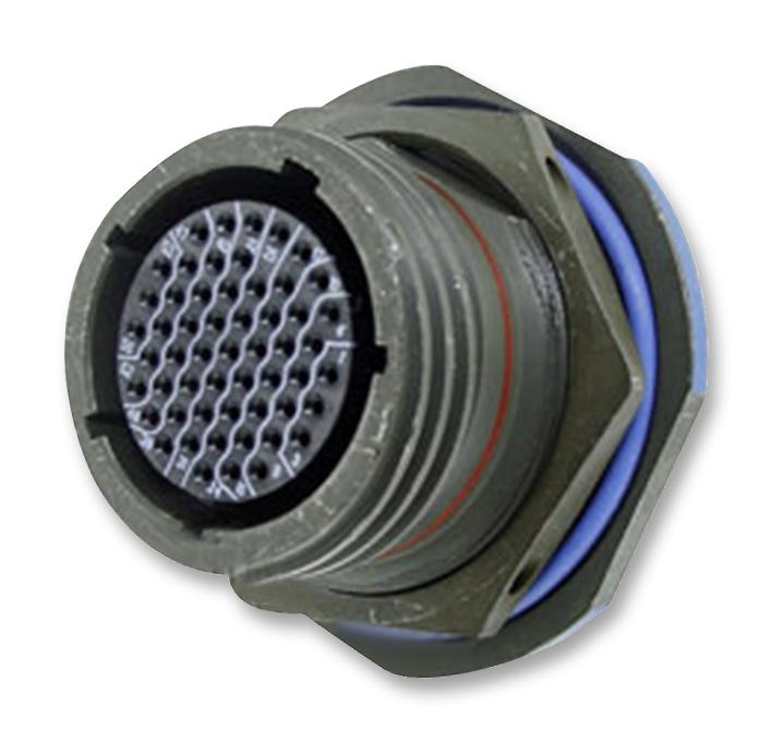 CTVS07RF-25-37P CONNECTOR, CIRCULAR, RCPT, 37POS, PANEL AMPHENOL AEROSPACE