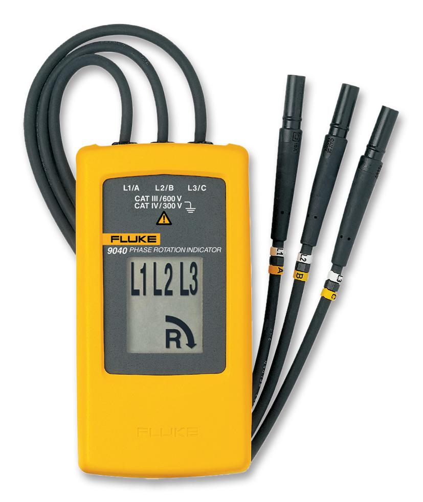 FLUKE 9040 UK TESTER, PHASE ROTATION, 400HZ FLUKE