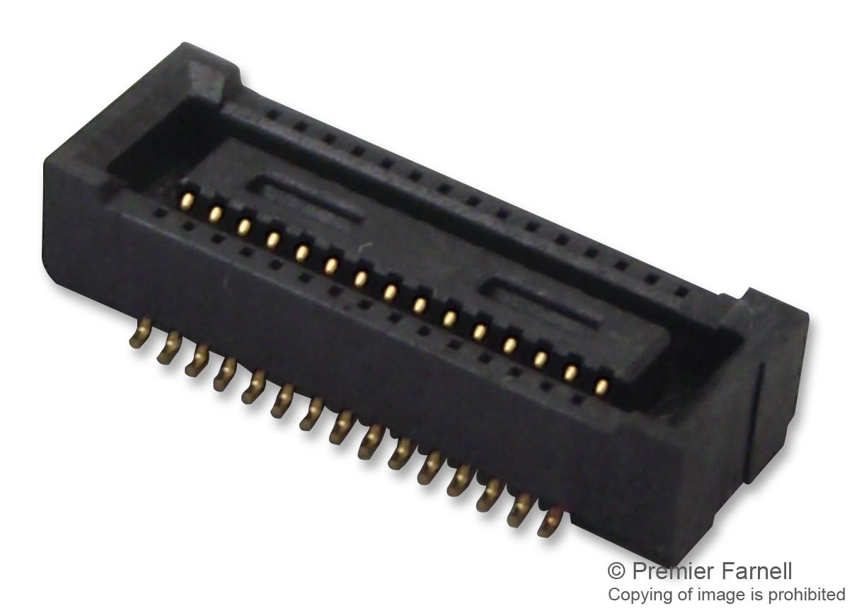 DF40C(2.0)-30DS-0.4V(51) CONNECTOR, STACKING, RCPT, 30POS, 2ROW HIROSE(HRS)