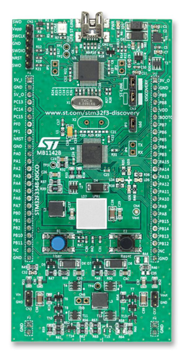 STM32F3348-DISCO DEV BOARD, 32BIT MCU STMICROELECTRONICS