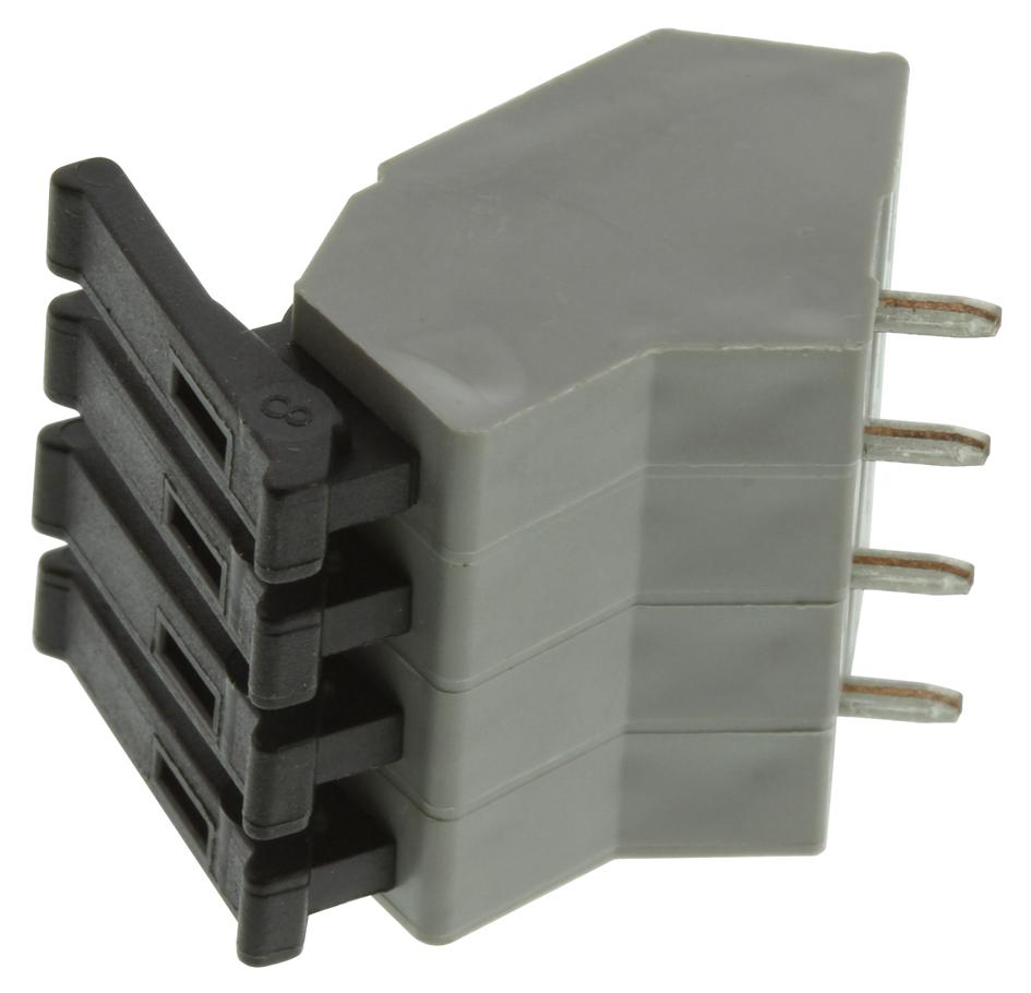 AST1350404 TERMINAL BLOCK, WIRE TO BRD, 4POS, 14AWG METZ CONNECT