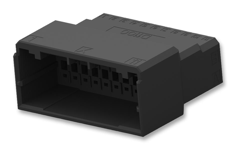 1-1903130-2 TAB CONNECTOR HOUSING, GF POLYESTER TE CONNECTIVITY