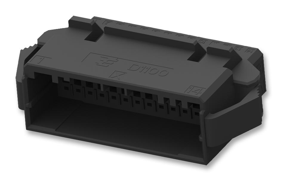 1-1903131-2 TAB CONNECTOR HOUSING, GF POLYESTER TE CONNECTIVITY