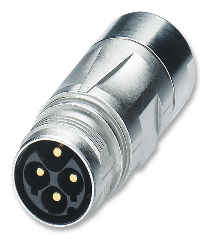 ST-5EP1N8A9K04S CIRCULAR CONNECTOR, RCPT, 6POS, CABLE PHOENIX CONTACT