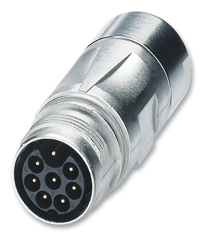ST-7EP1N8A9K04S CIRCULAR CONNECTOR, RCPT, 8POS, CABLE PHOENIX CONTACT