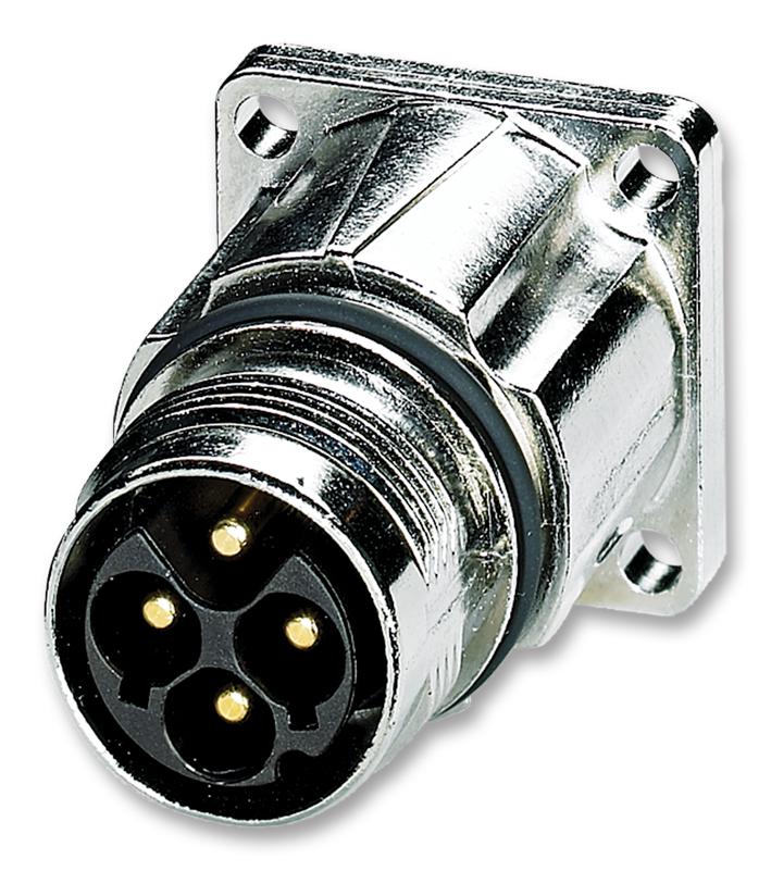 ST-6EP1N8AW400S CIRCULAR CONNECTOR, RCPT, 7POS, PANEL PHOENIX CONTACT