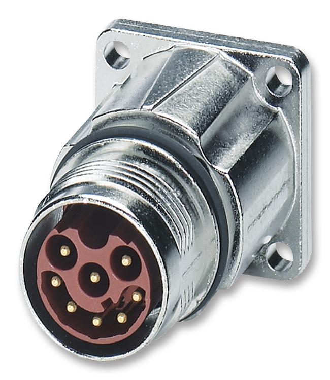 ST-08P1N8AWQ00S CIRCULAR CONNECTOR, RCPT, 8POS, PANEL PHOENIX CONTACT