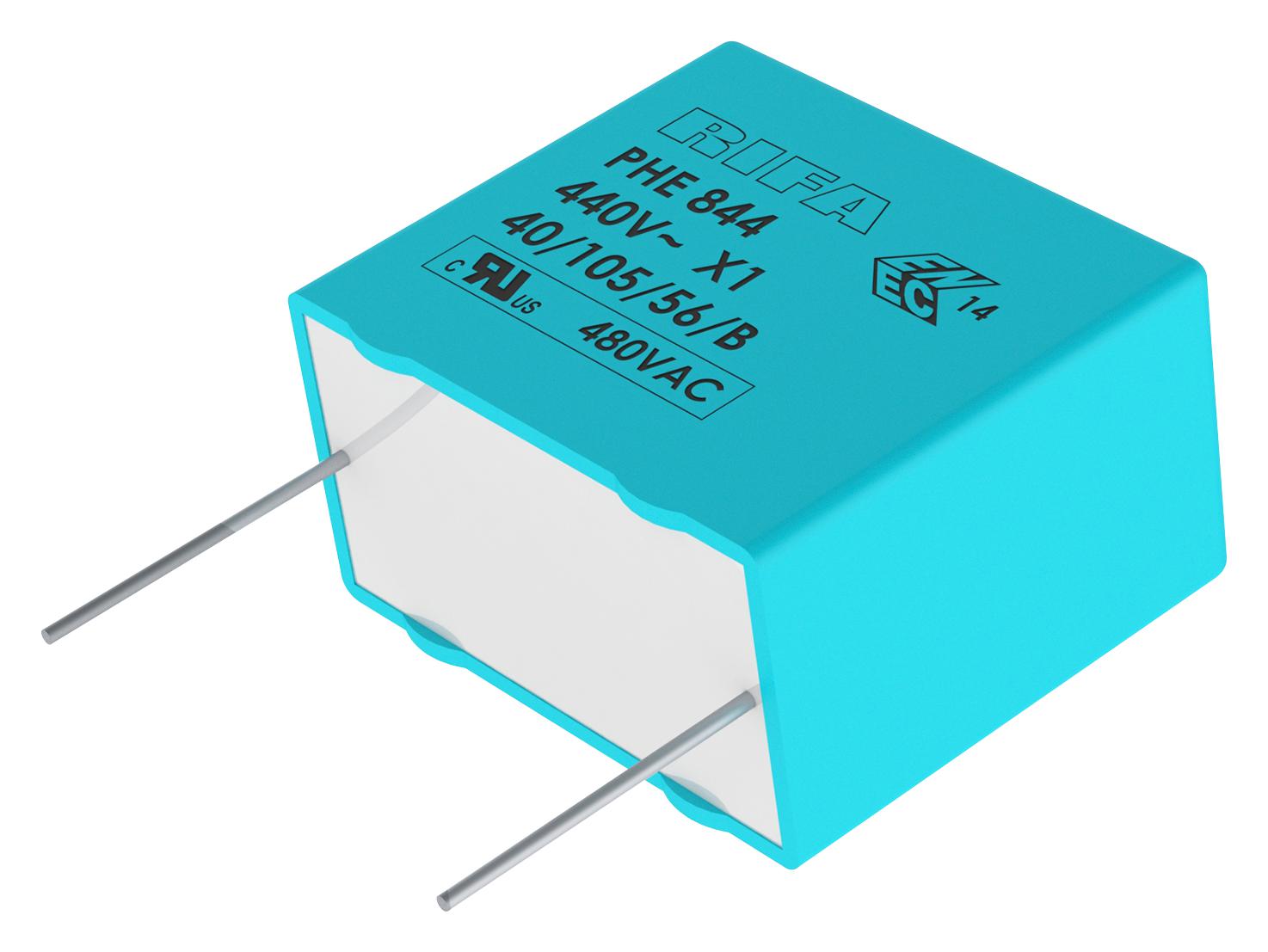 PHE844RD6220MR30L2 CAP, 0.22µF, 20%, PP, RADIAL KEMET