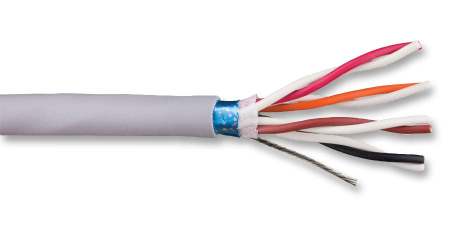 78184 SL005 SHIELDED CABLE, 4PR, 0.382MM2, 30.5M ALPHA WIRE