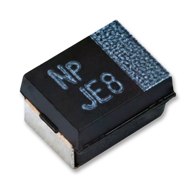 T55B107M004C0040 CAP, 100UF, 4V, TANT, POLYMER, B VISHAY