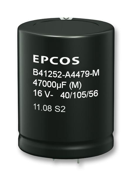 B41252B5229M000 CAP, 22000µF, 25V, ALU ELEC, SNAP-IN EPCOS