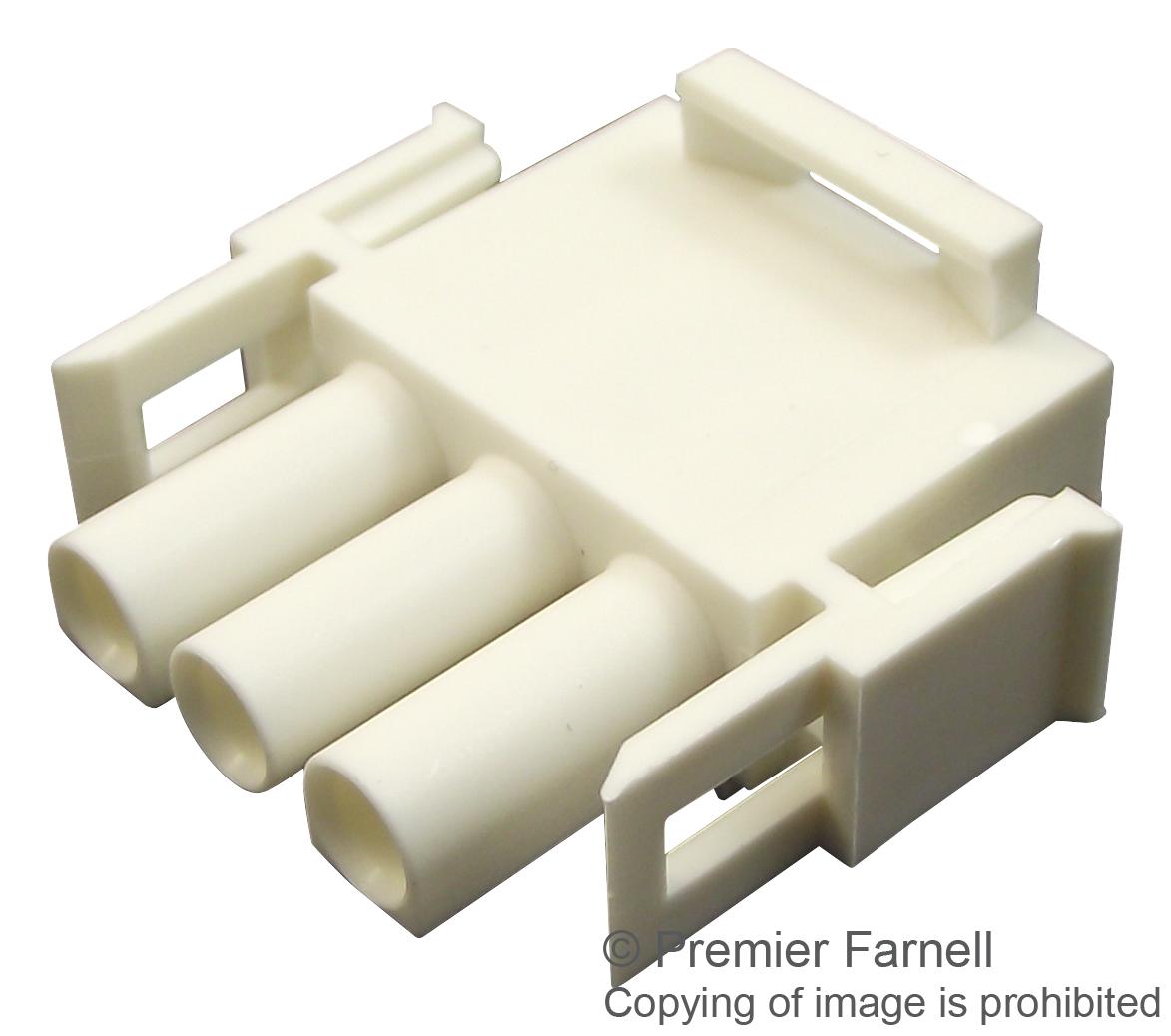 1241809-2 RECTANGULAR POWER HOUSING, PLUG, CABLE AMP - TE CONNECTIVITY