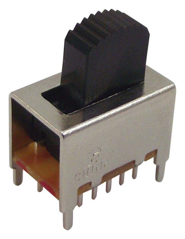 1825264-1 SLIDE SWITCH, 4PDT, 0.3A, 125V, THD ALCOSWITCH - TE CONNECTIVITY