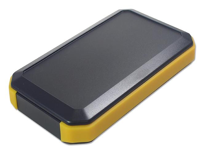 WH145-25-N-BY HANDHELD ENCLOSURE, ABS, BLACK/YELLOW TAKACHI