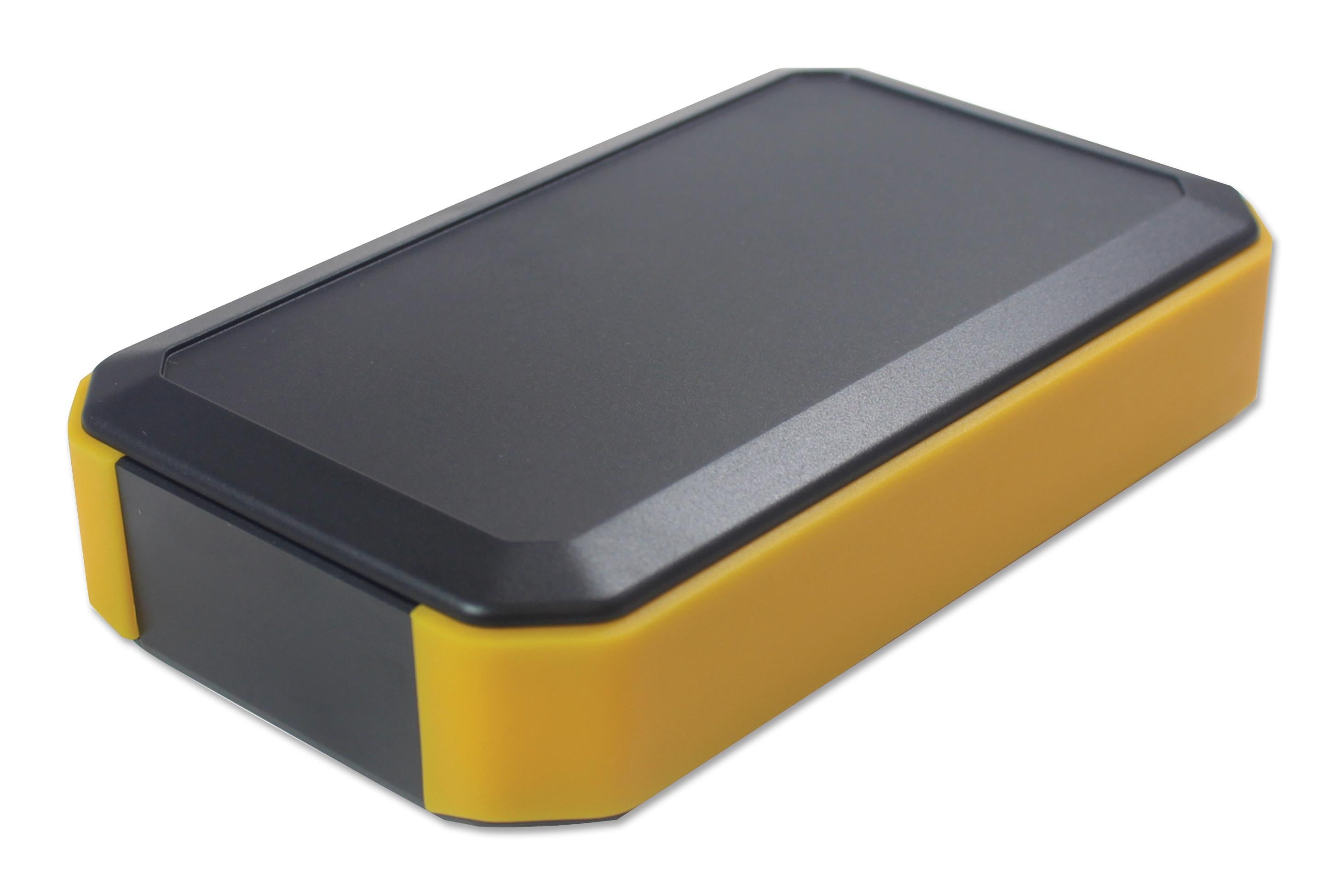 WH145-33-M2-BY HANDHELD ENCLOSURE, ABS, BLACK/YELLOW TAKACHI