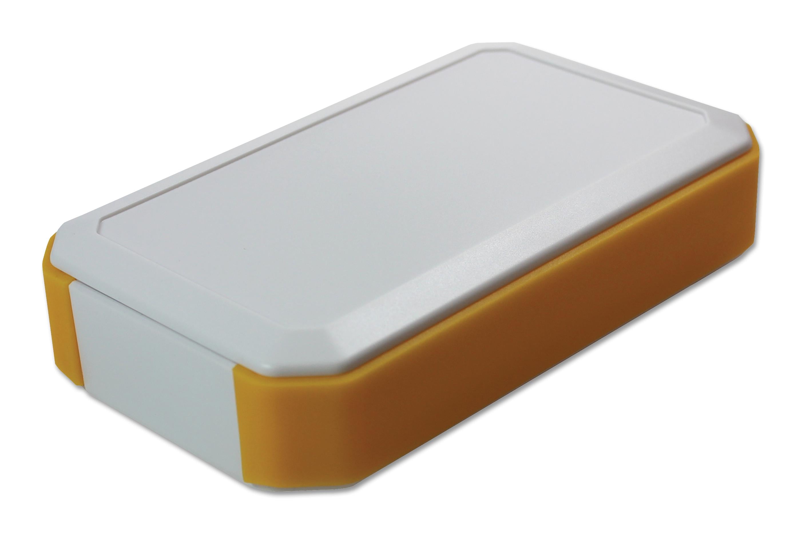 WH145-33-M2-WY HANDHELD ENCLOSURE, ABS, WHITE/YELLOW TAKACHI