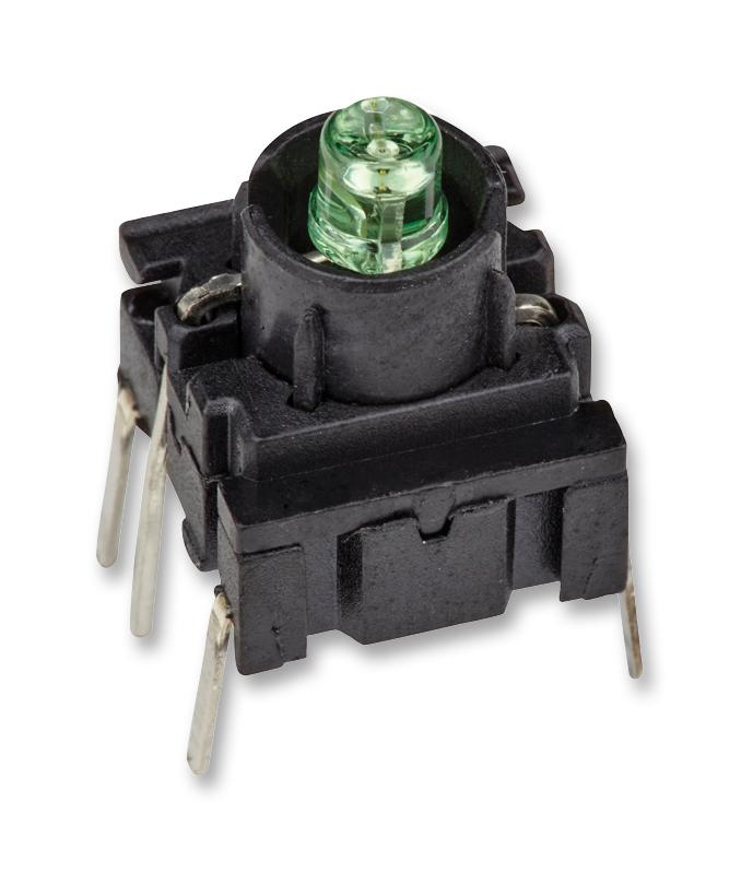 RA3FTH924 TACTILE SWITCH, SPST, 0.05A, 24VDC, TH MULTIMEC