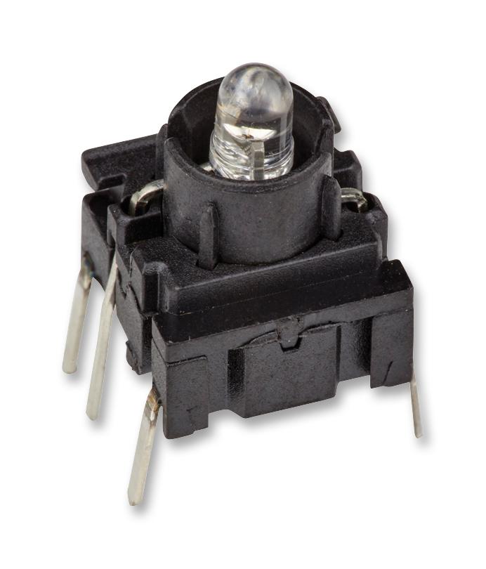 RA3FTH987 TACTILE SWITCH, SPST, 0.05A, 24VDC, TH MULTIMEC