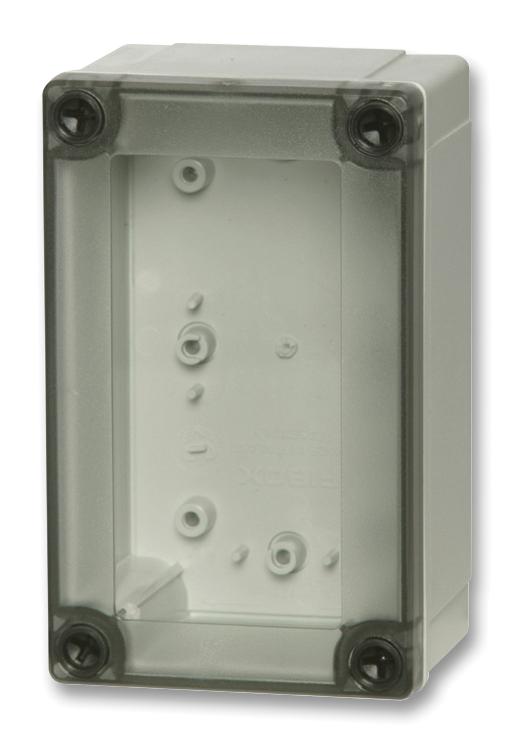 PC 100/60 HT ENCLOSURE ENCLOSURE, PC, GREY/SMOKED TRANSPARENT FIBOX