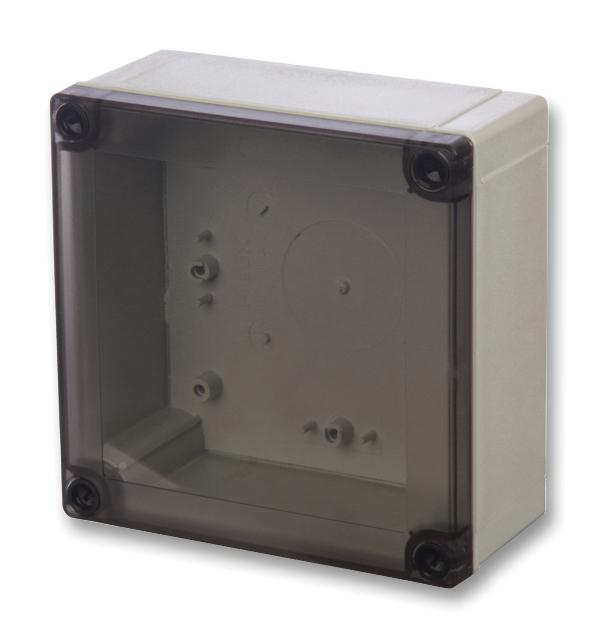 PC 125/60 HT ENCLOSURE ENCLOSURE, PC, GREY/SMOKED TRANSPARENT FIBOX