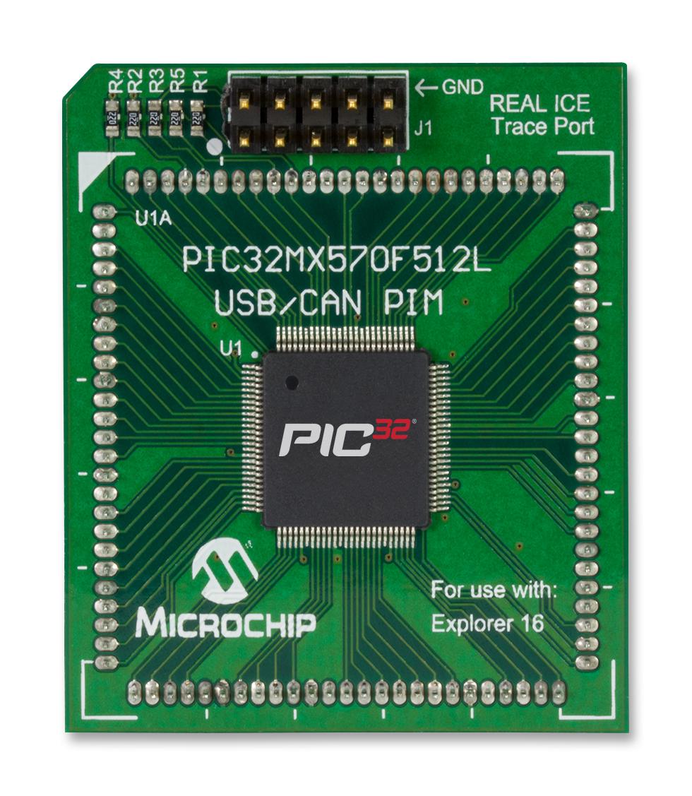 MA320015 PLUG-IN MODULE, PIC32MX, CAN & USB MICROCHIP
