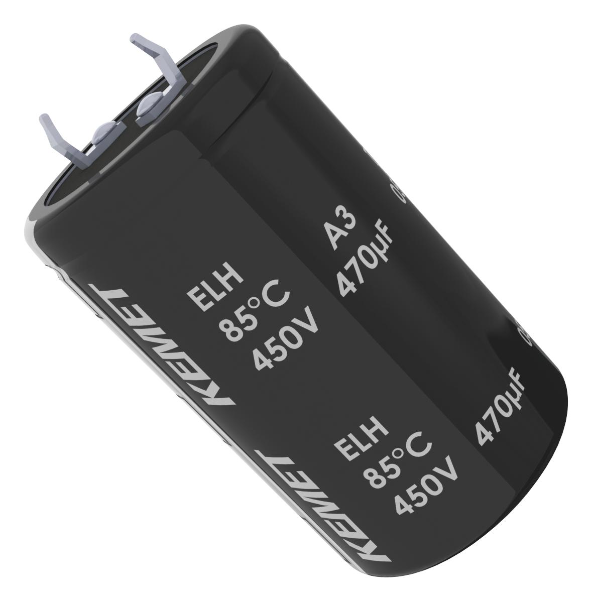 ELH158M200AT4AA CAP, 1500µF, 200V, ALU ELEC, SNAP-IN KEMET