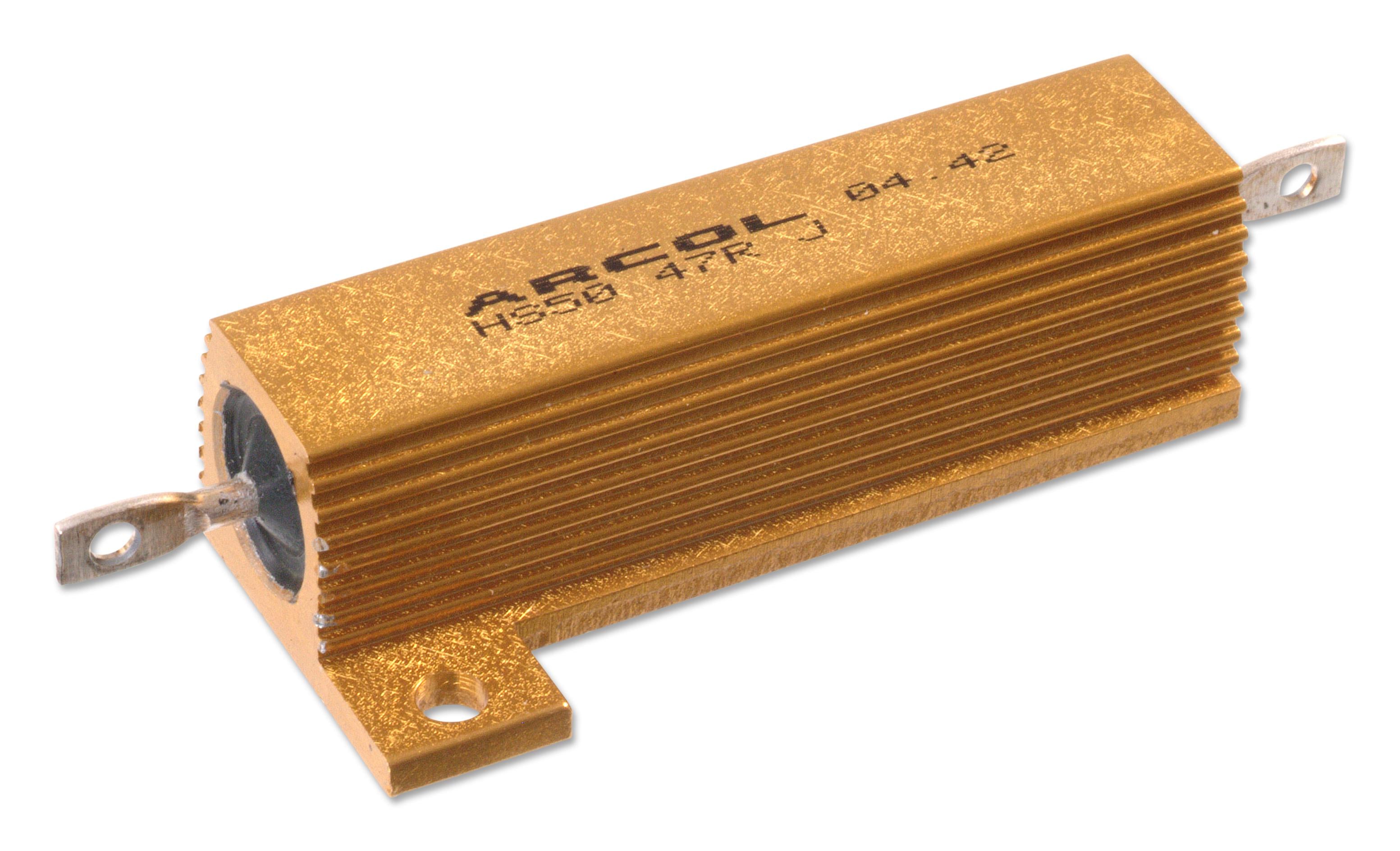 HSA5014RJ RESISTOR, WIREWOUND, 14R, 5%, 50W CGS - TE CONNECTIVITY