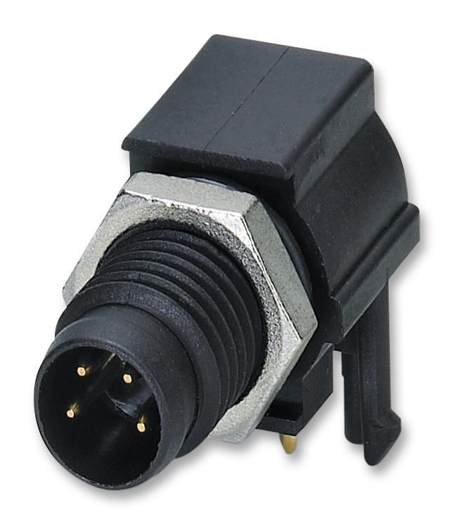 SACC-DSIV-M 8MS-4CON-L 90 SENSOR CONNECTOR, M8, PLUG, 4P, PANEL PHOENIX CONTACT