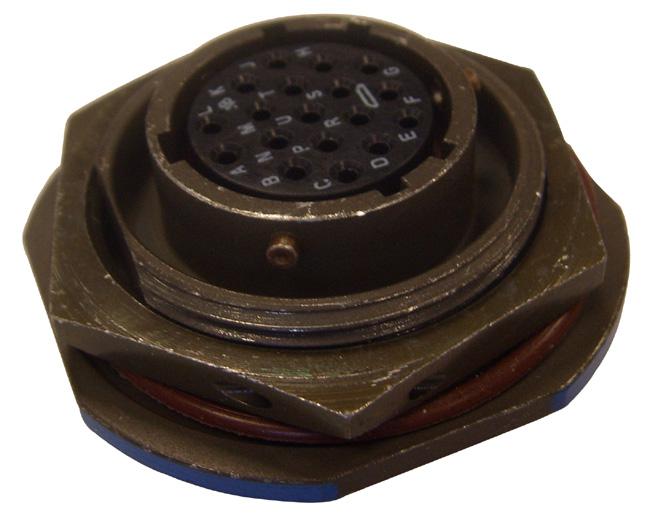 MS27474T14A15P CIRCULAR CONNECTOR, RCPT, 14-15, JAM NUT AMPHENOL LTD