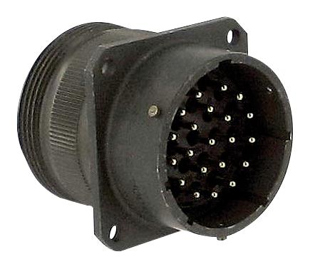 PT00E8-2PX CIRCULAR CONNECTOR, RCPT, 8-2, FLANGE AMPHENOL INDUSTRIAL