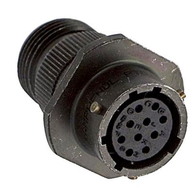 PT01E14-18S-424 CIRCULAR CONNECTOR, RCPT, 14-18, CABLE AMPHENOL