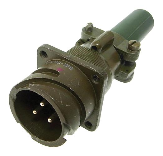 CA3100E36-6PB02 CIRCULAR CONNECTOR, RCPT, 36-6, FLANGE ITT CANNON
