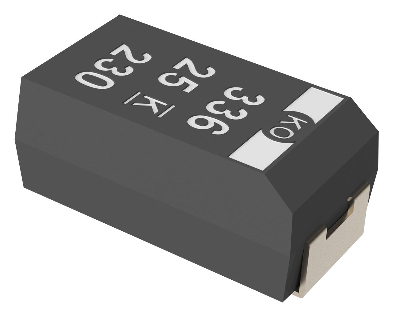 T521B156M020ATE090 CAP, 15µF, 20V, 20% KEMET