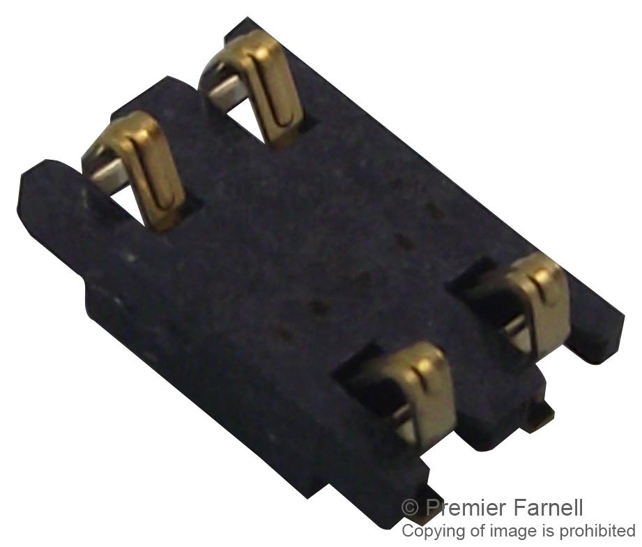 2199172-1 CONNECTOR, HEADER, 4POS, 2ROW, 1.6MM TE CONNECTIVITY