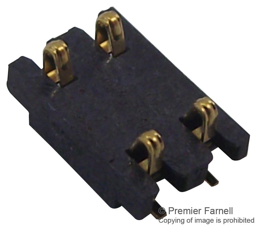 2199075-2 CONNECTOR, HEADER, 4POS, 2ROW, 1.6MM TE CONNECTIVITY