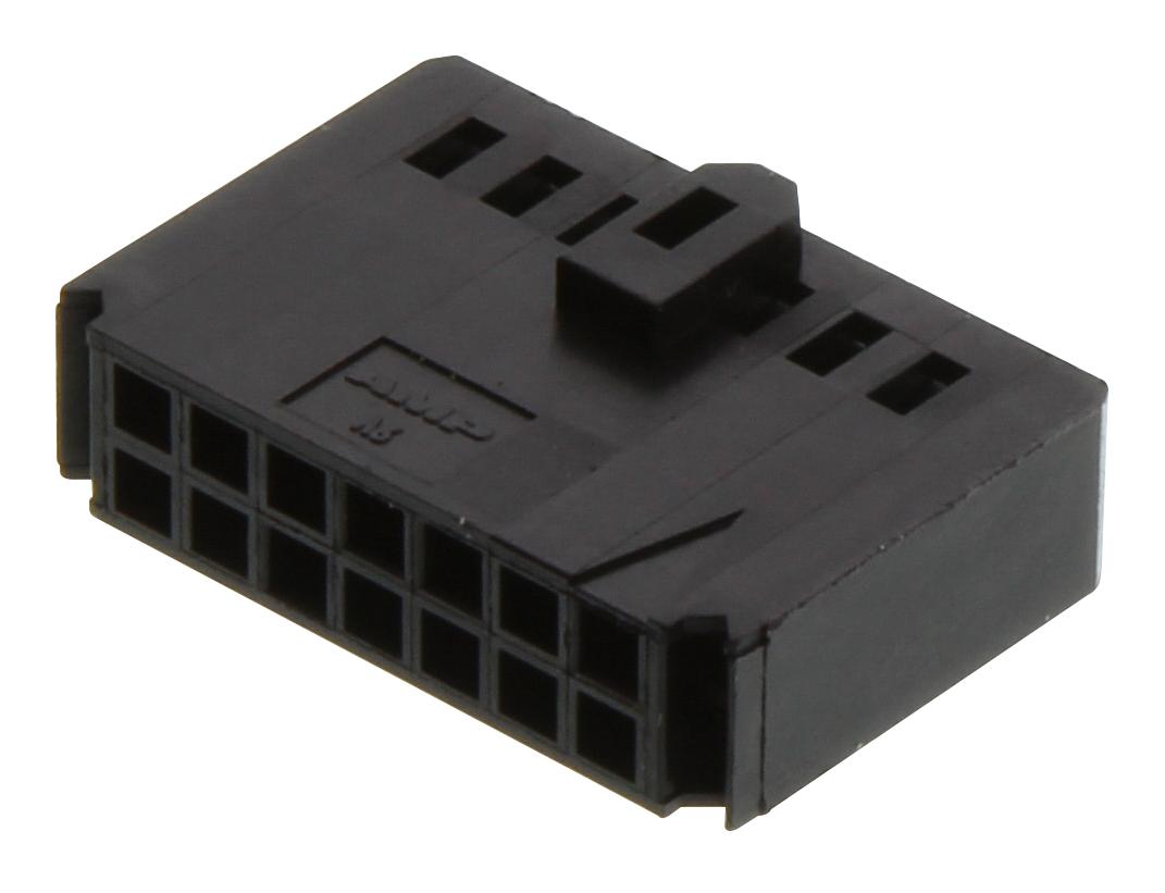 102387-2 HOUSING, RECEPTACLE, 14POS, 2.54MM AMP - TE CONNECTIVITY