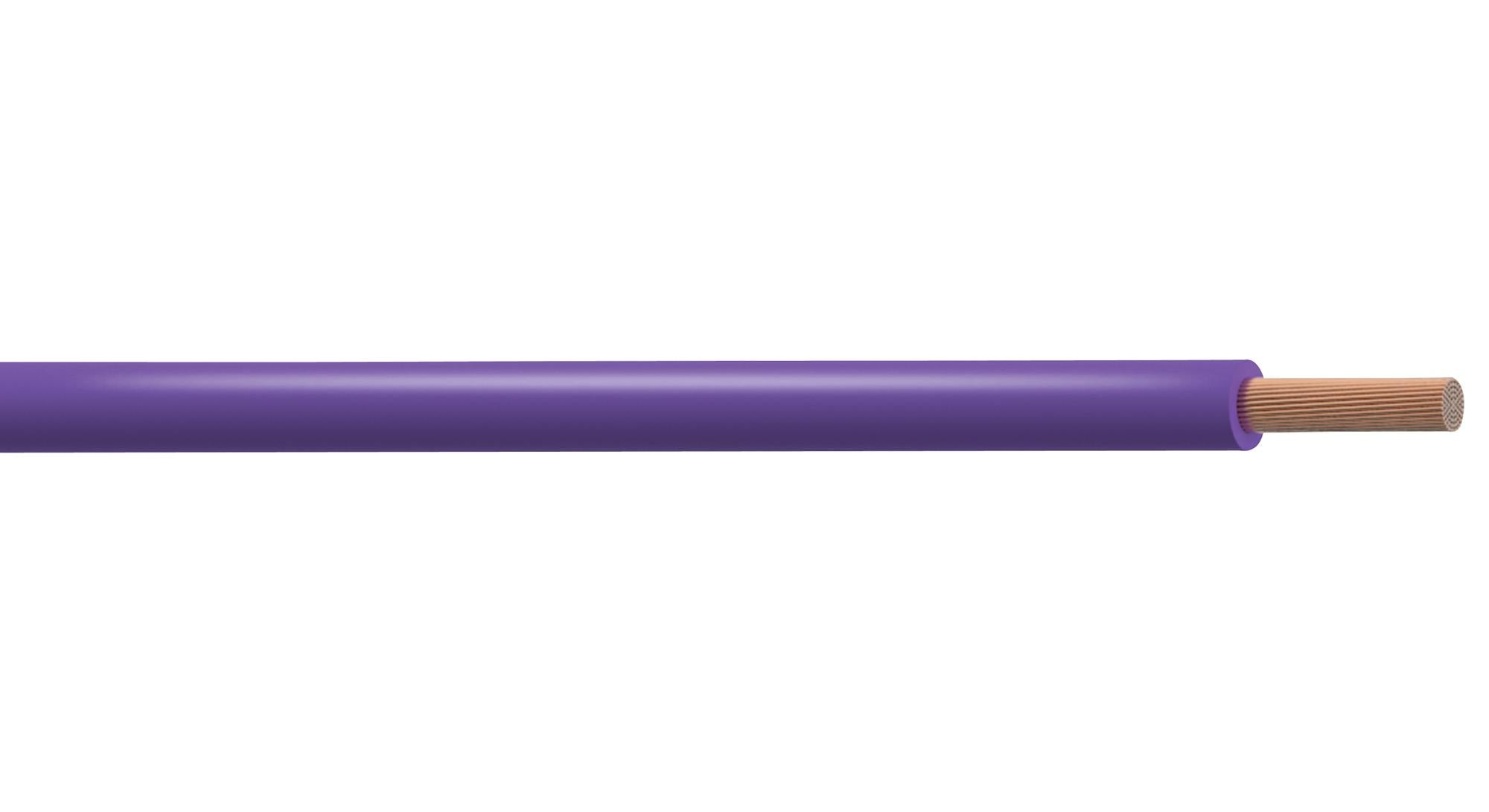 PP001285 TRI RATED WIRE, 6MM2, VIOLET, 100M MULTICOMP PRO