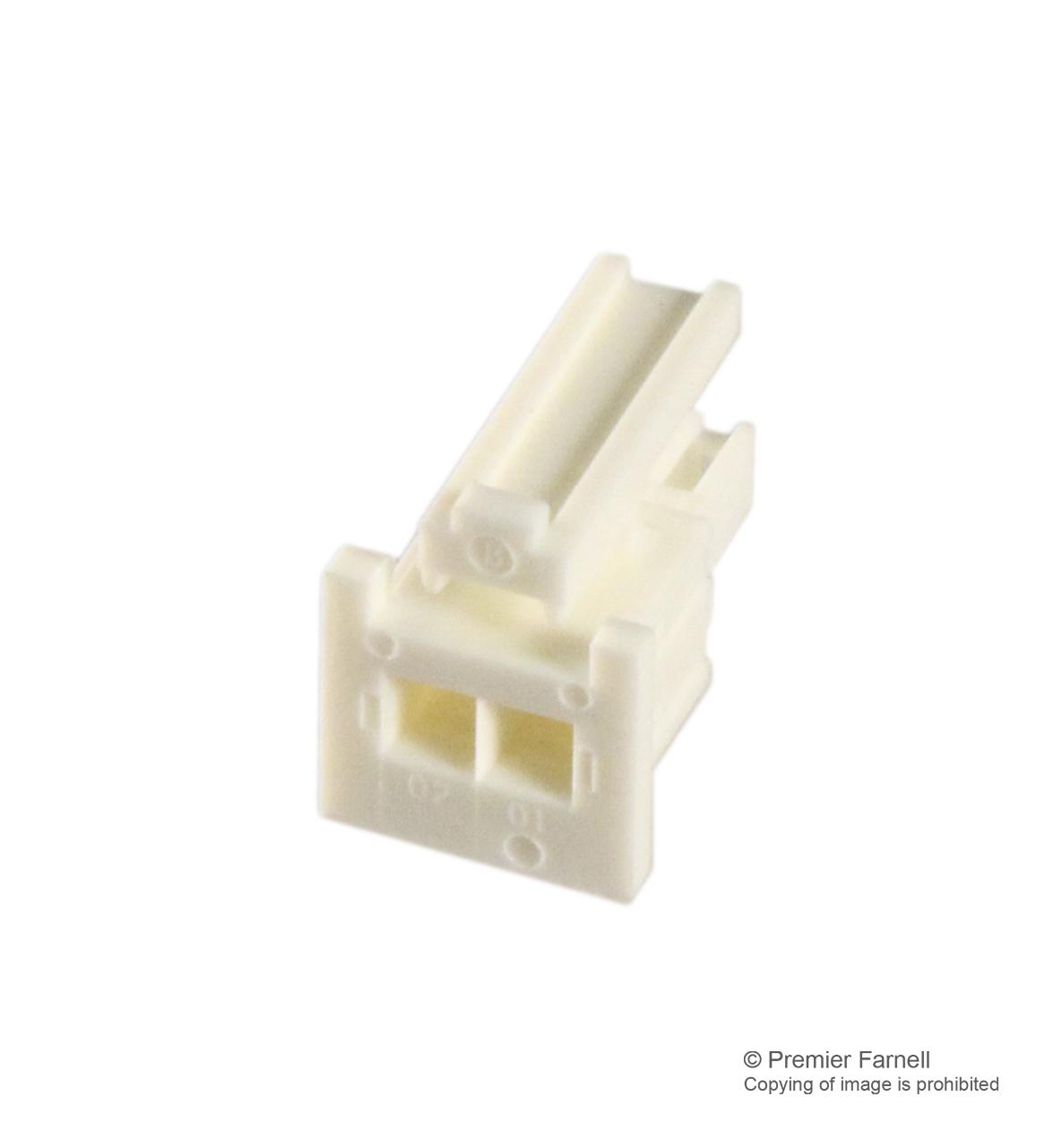 IPD1-02-S-K HOUSING, NYLON, RECEPTACLE, 2POS SAMTEC