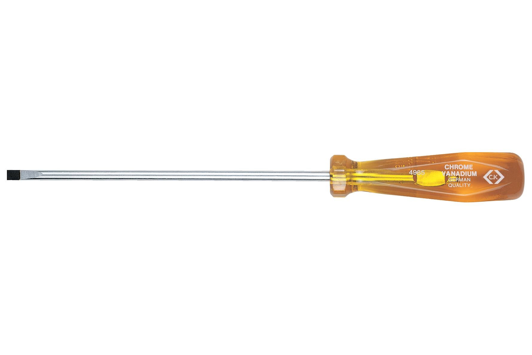T4965 06 SCREWDRIVER, SLOTTED PARALLEL, 150MM CK TOOLS
