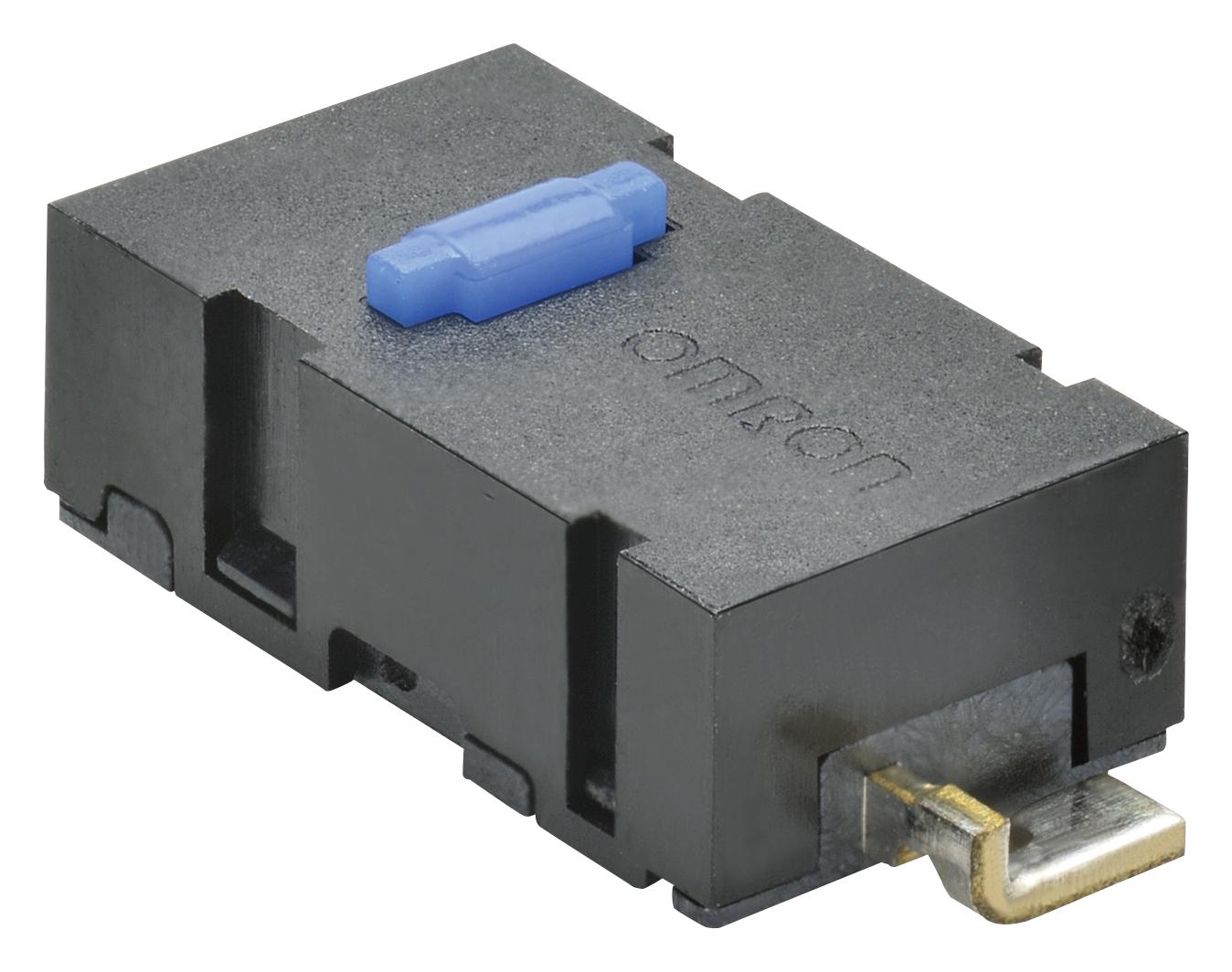 D2LS-21 MICROSWITCH, PLUNGER, SPST, 0.001A, 6VDC OMRON