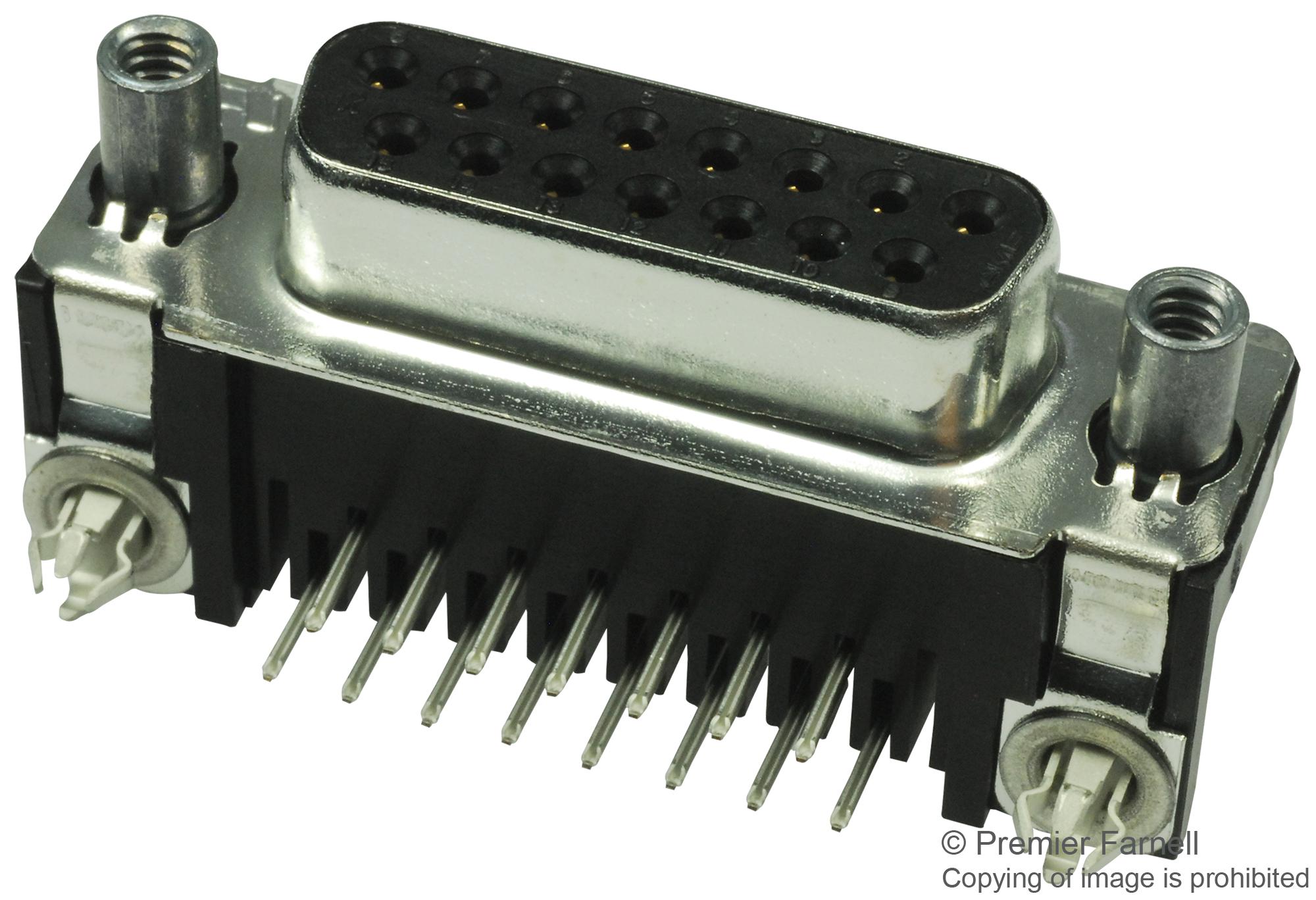 5747845-6 D-SUB CONNECTOR, RECEPTACLE, 15POS AMP - TE CONNECTIVITY